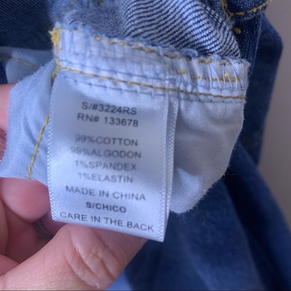 LOVE TREE Denim Overalls - Picture 8 of 9